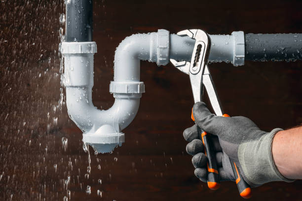 Professional Plumbing technician working in Yoder, IN